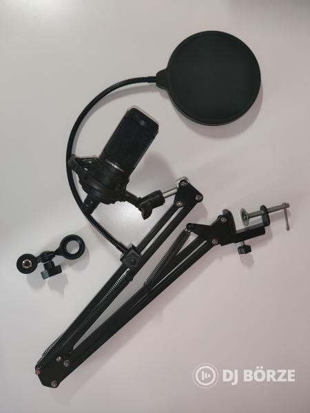 Audio-Technica AT2020 XLR stúdió mikrofon