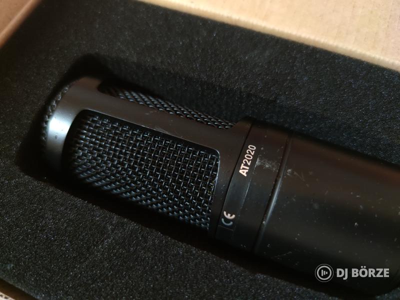 Audio-Technica AT2020 XLR stúdió mikrofon