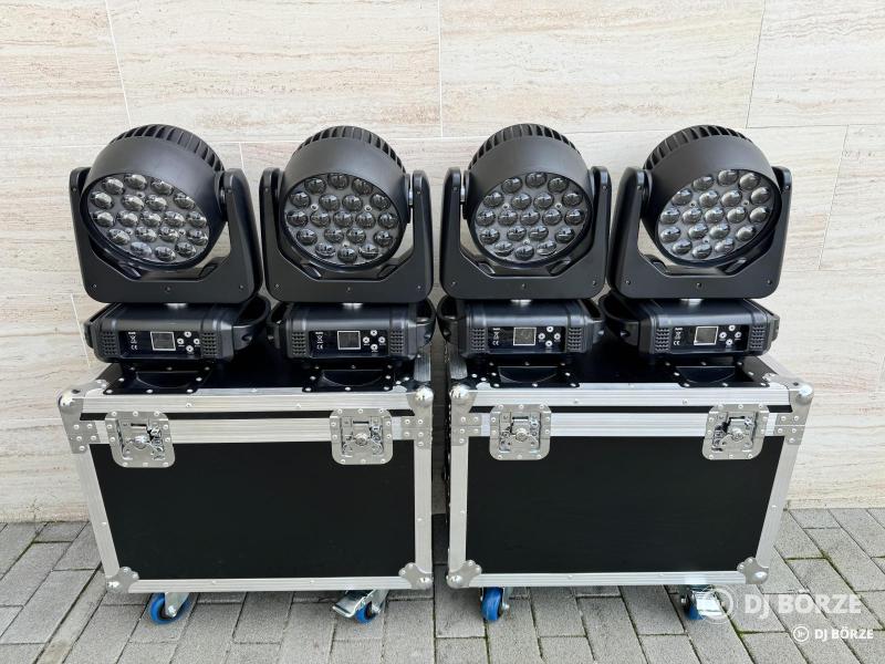 Eladó ÚJ 19x15W LED robotlámpák konténerezve