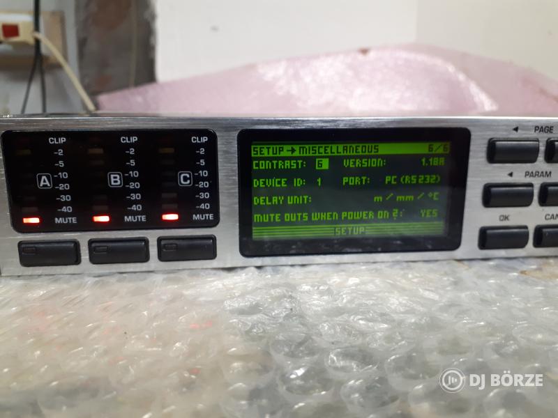 Behringer DCX2496 Ultradrive PRO digit kontroller
