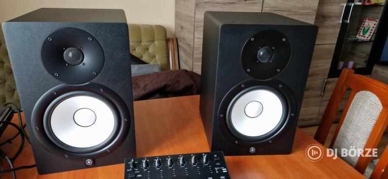 Yamaha HS8 monitor hangfal+M-audio külső hangkártya