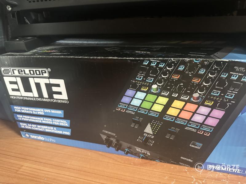 Reloop Elite Szett Rp 8000 mk2 dj lemezjátszó+keverő Serato