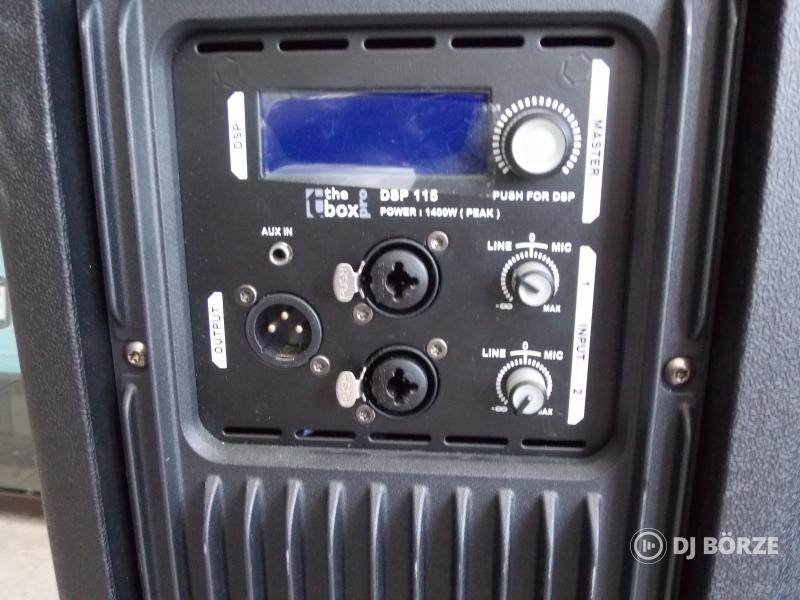the box pro DSP 115 1400W aktív hangfal