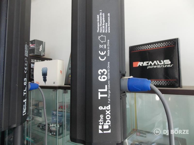 the box pro TL 110 + the box pro TL 63 hangrendszer