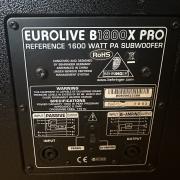 BEHRINGER EUROLIVE B1800X PRO