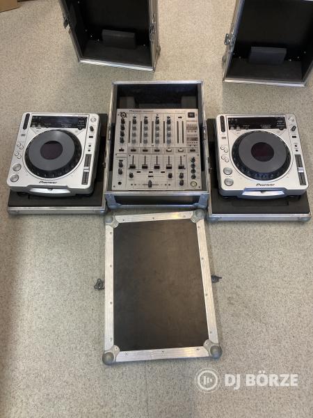 Pioneer DJM600S + 2 db CDJ800MK2