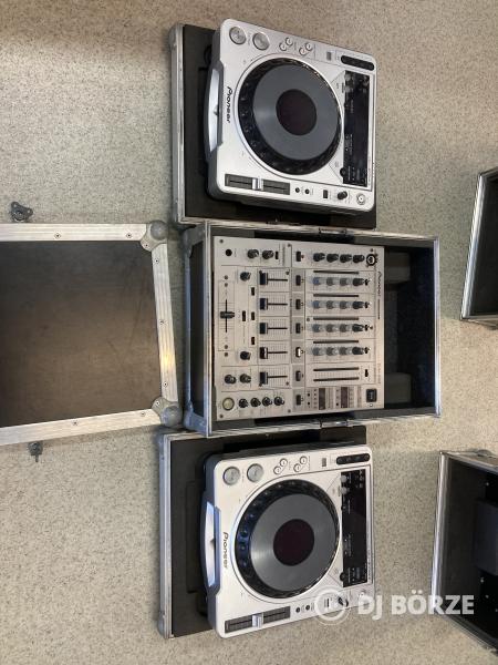 Pioneer DJM600S + 2 db CDJ800MK2