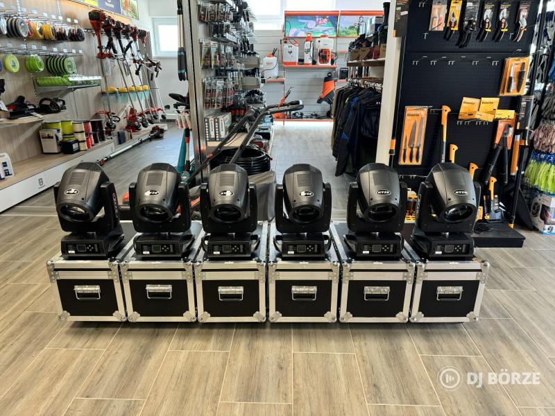 6 db 7R Beam konténerezve