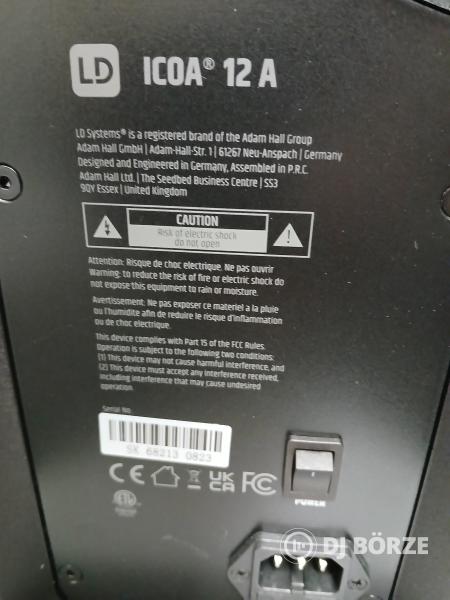 LD ICOA 12A Hangfal