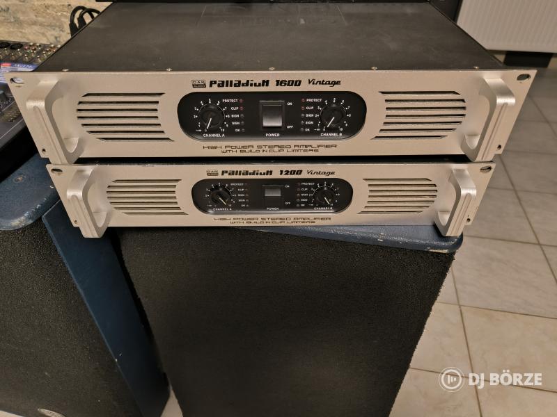 Dap audio palladium 1200-1600-as végfok páros! KÜLÖN-KÜLÖN IS ELADÓ!
