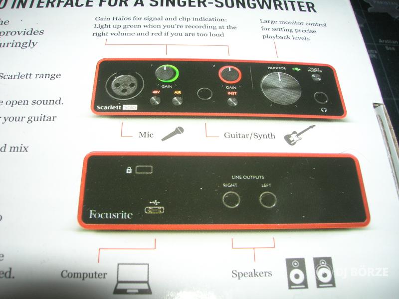 Focusrite Scarlett Solo 3rd Gen /új bontatlan