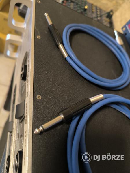 Eladó 2 db professzionális mono jack-jack kábel (Tasker C260 mikrofonkábel)