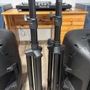 Thunder DXA-15 aktív hangfalpár+állványok