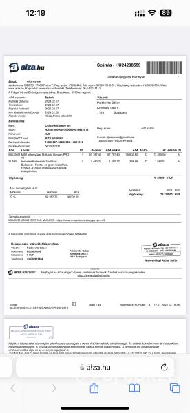 M-Audio Oxygen Pro 49 MIDI még bő 1év alza garancia!!!