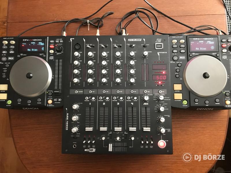 Reloop RMX-40 USB + Denon DN-S1200