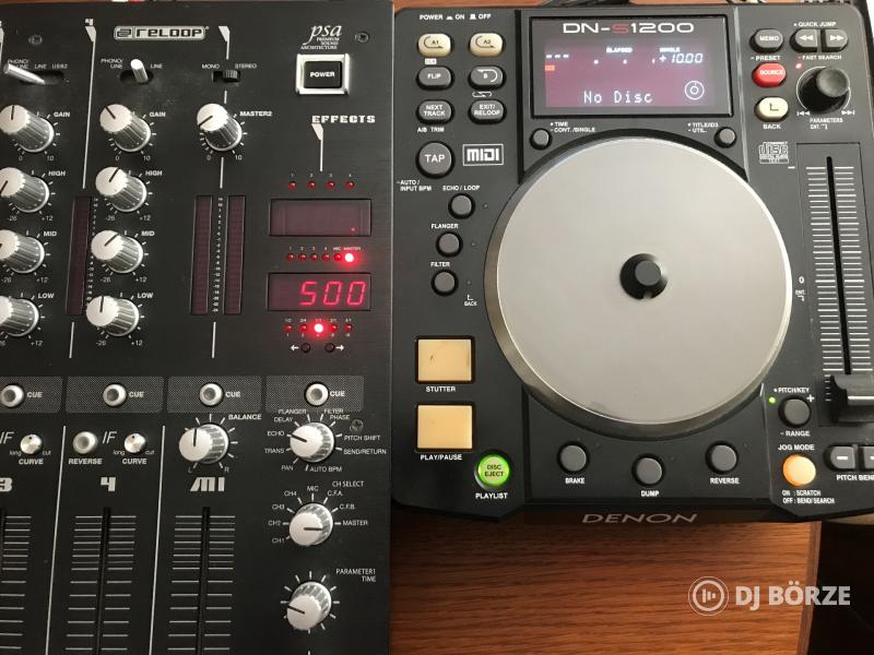 Reloop RMX-40 USB + Denon DN-S1200