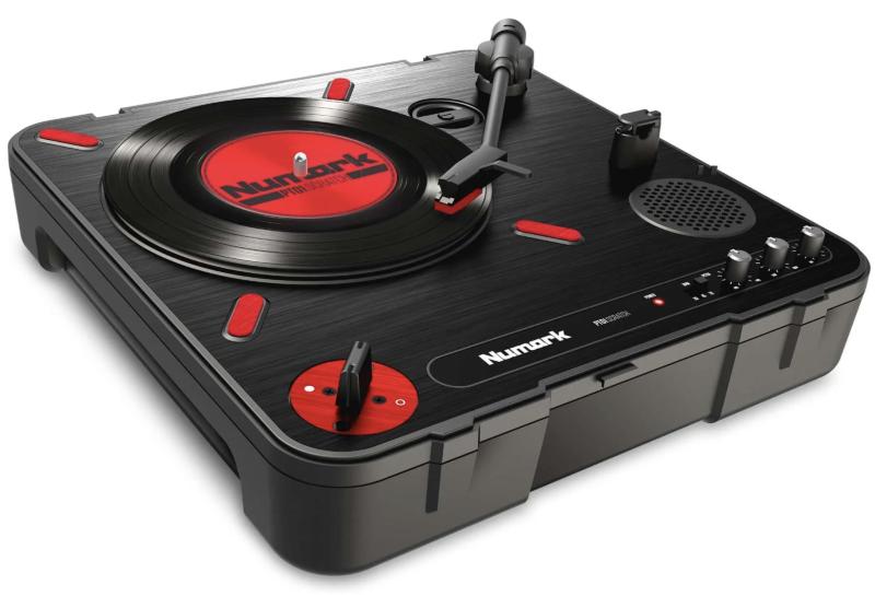 Numark PT01 Scratch - hordozható lemezjátszó
