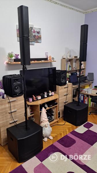 dB Technologies Es 802 pár + gyári táskák