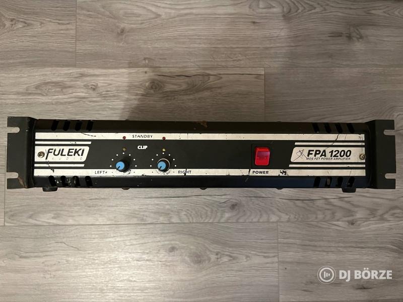 Füleki FPA 1200 végfok, erősítő