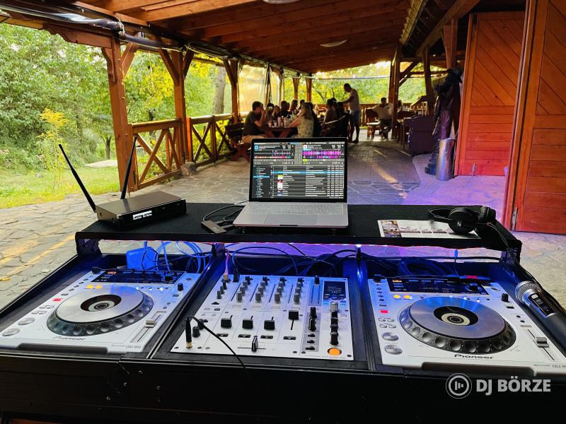 Pioneer cdj850+djm750+kábelezett rack