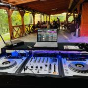 Pioneer cdj850+djm750+kábelezett rack