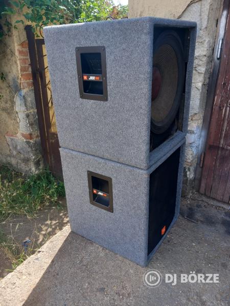 Jbl jrx118s mélyládák!