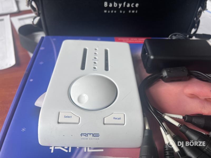 RME babyface snow edition hangkártya