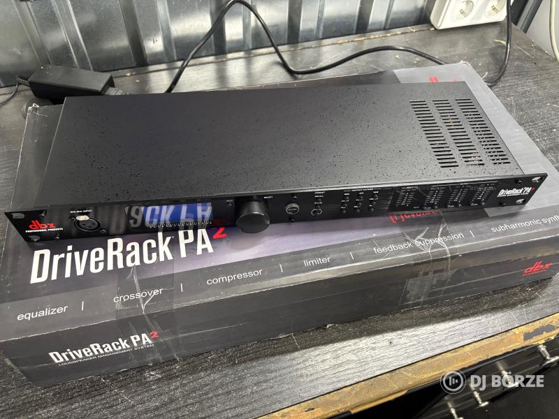 dbx DriveRack PA2 hangrendszer vezérlő processzor