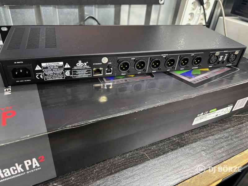 dbx DriveRack PA2 hangrendszer vezérlő processzor