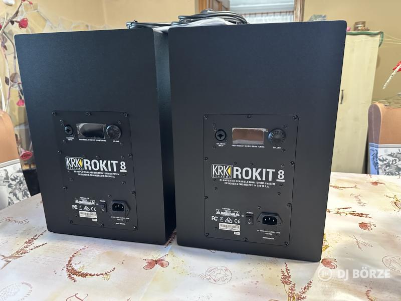 Eladó KRK Rokit 8 G4 Aktív stúdió monitor pár!
