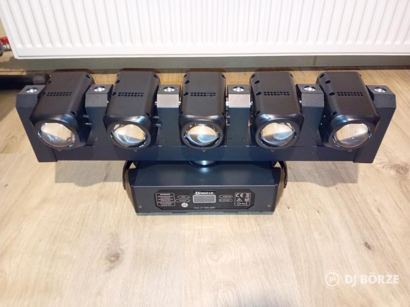 RGBW Beam és RGB 3in 1 lézer robotlámpák (beszámítás is)