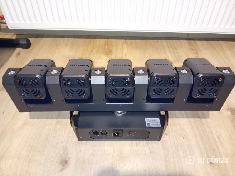 RGBW Beam és RGB 3in 1 lézer robotlámpák (beszámítás is)