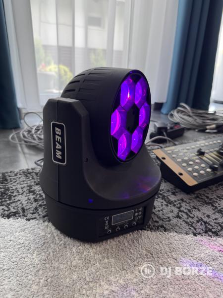Eladó Bee-Eye Beam 6x15W robotlámpa pár