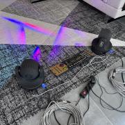 Eladó Bee-Eye Beam 6x15W robotlámpa pár