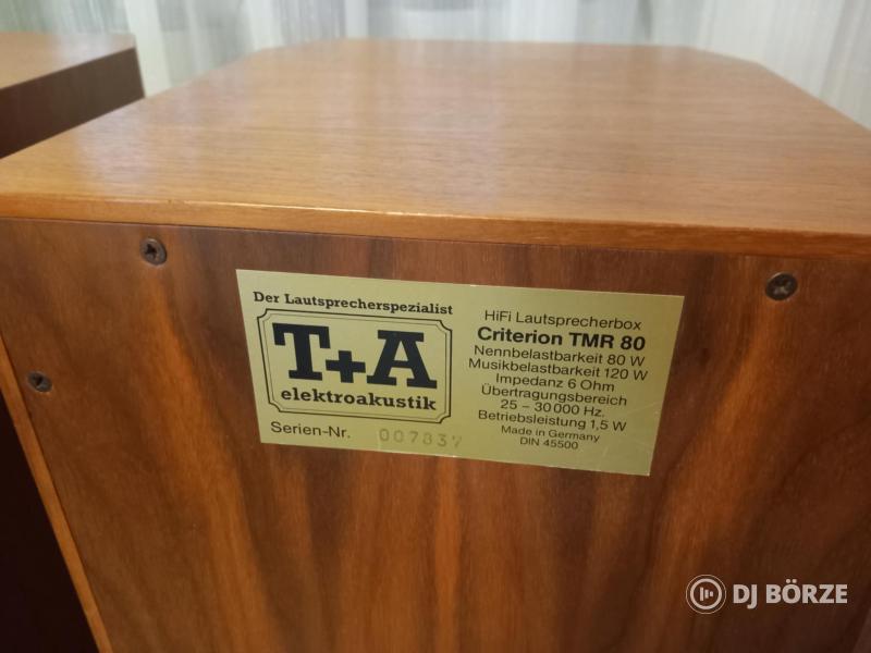T+A TMR80 hangfalpár eladó