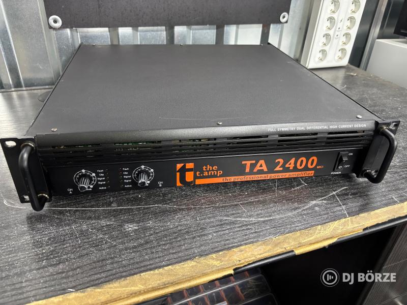 the t.amp TA 2400 MK-II végfok