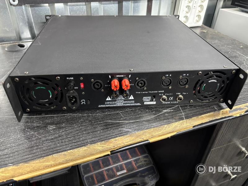 the t.amp TA 2400 MK-II végfok
