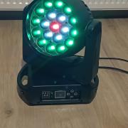 Akció!12db van! 19*15w, 4 in 1, RGBW Zoom & Wash robot, Power :350W! (Beszámítás is) Bp.- Pécs