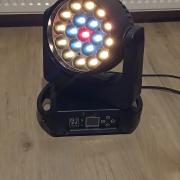 Akció!12db van! 19*15w, 4 in 1, RGBW Zoom & Wash robot, Power :350W! (Beszámítás is) Bp.- Pécs