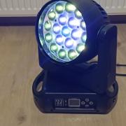 Akció!12db van! 19*15w, 4 in 1, RGBW Zoom & Wash robot, Power :350W! (Beszámítás is) Bp.- Pécs