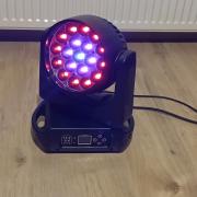 Akció!12db van! 19*15w, 4 in 1, RGBW Zoom & Wash robot, Power :350W! (Beszámítás is) Bp.- Pécs