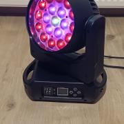 Akció!12db van! 19*15w, 4 in 1, RGBW Zoom & Wash robot, Power :350W! (Beszámítás is) Bp.- Pécs