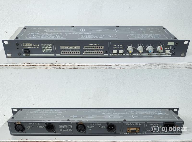 CLOUD CX335 intelligens (SPL) limiter/compressor.