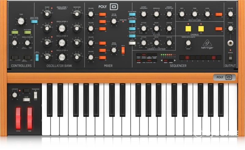 Behringer Poly D 4-Voice Analog Synthesizer