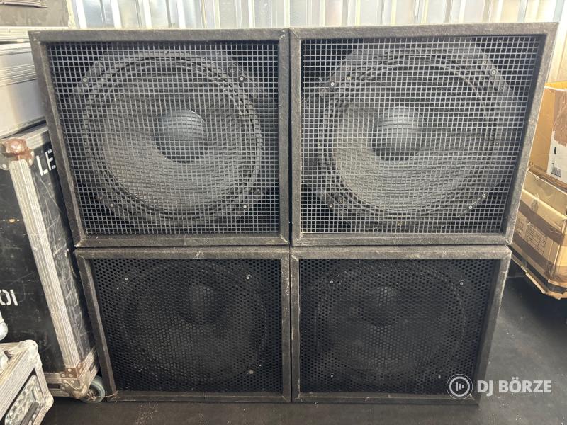 4 db RCF copy 18”-os passzív mélyláda