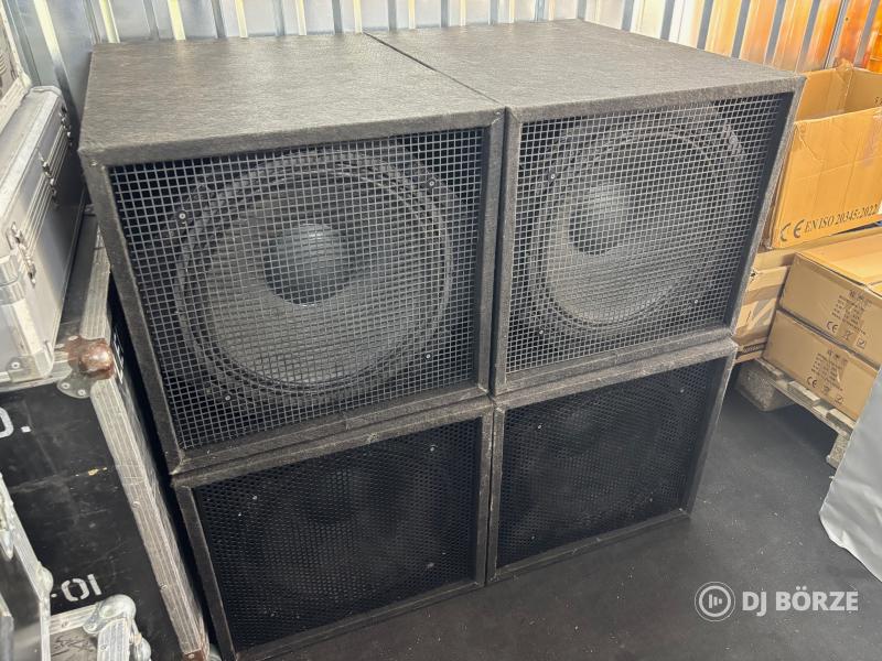 4 db RCF copy 18”-os passzív mélyláda