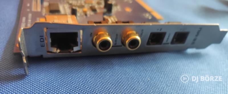 E-mu Em8960 1616m DAC PCI hangkártya + Em8820 testvérkártya