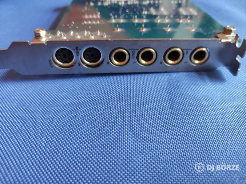E-mu Em8960 1616m DAC PCI hangkártya + Em8820 testvérkártya
