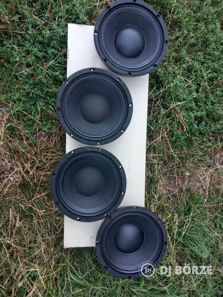 Rcf L10-750YK 10 " mélyközép hangszórók 4 db!!