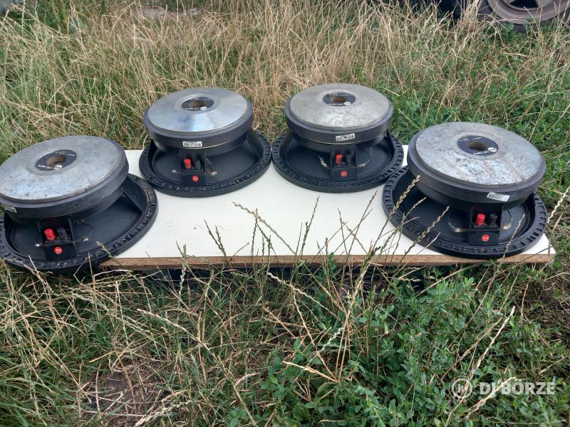 Rcf L10-750YK 10 " mélyközép hangszórók 4 db!!